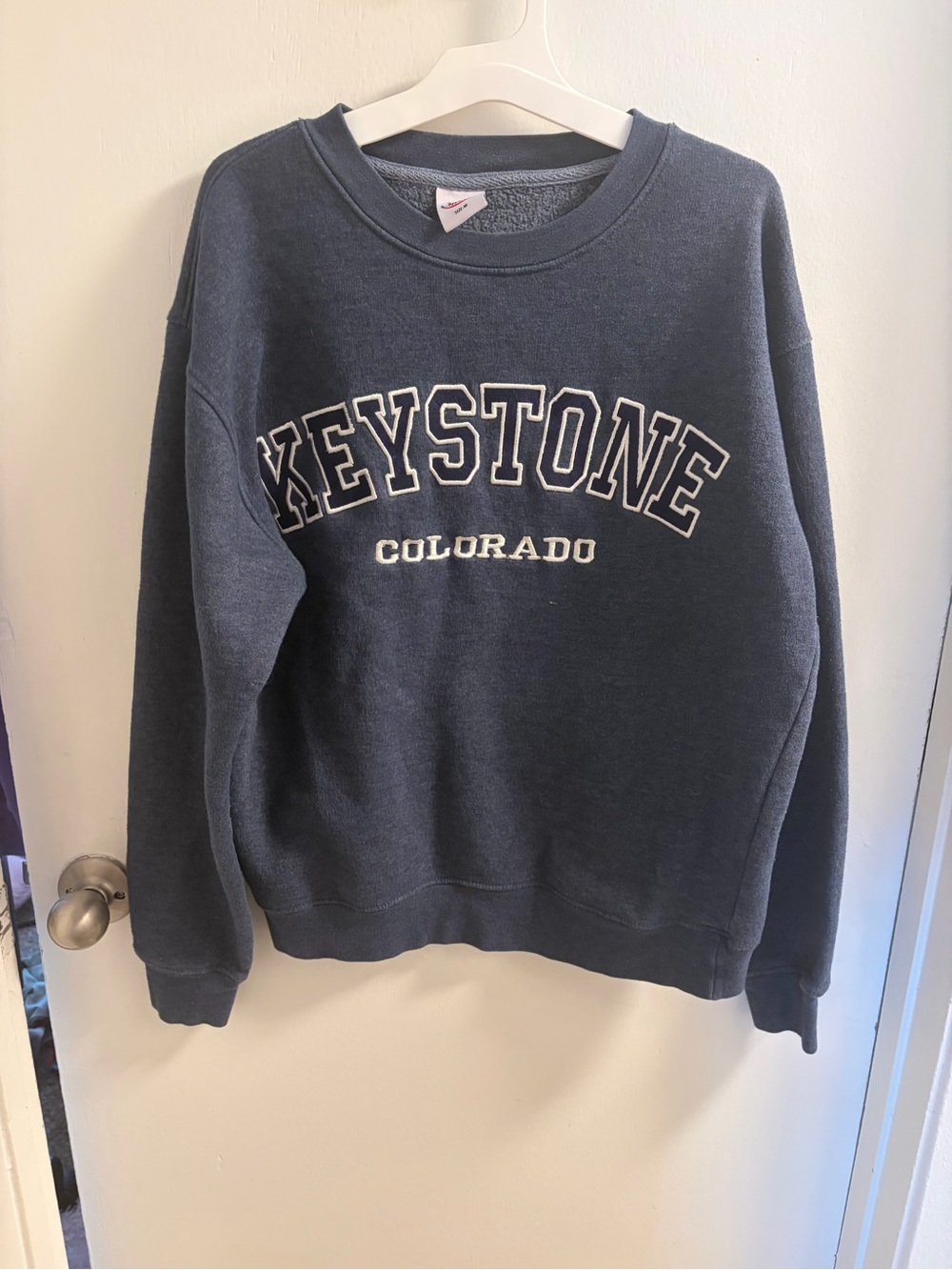 Keystone Colorado Navy Crew Sweatshirt - Women's